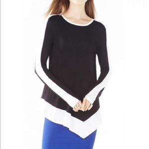 BCBG Max Azria “Lesli” long sleeve tunic Small